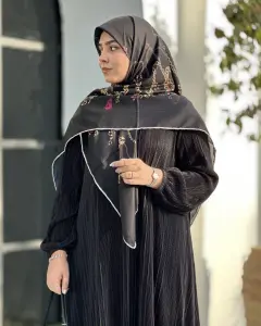 عبا پلیسه اماراتی مشکی