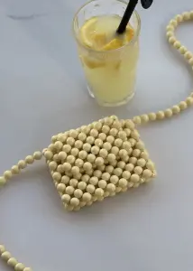 کیف مرواریدی آریل