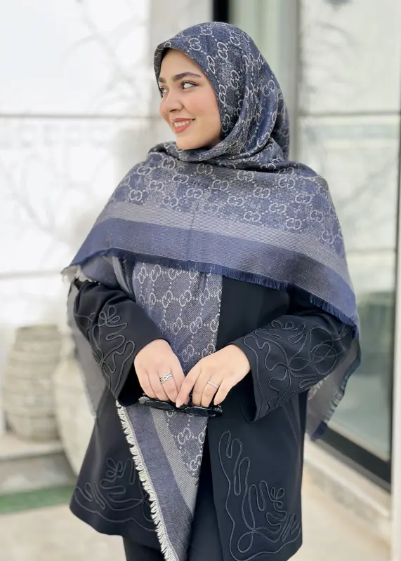 روسری ژاکارد ابریشم